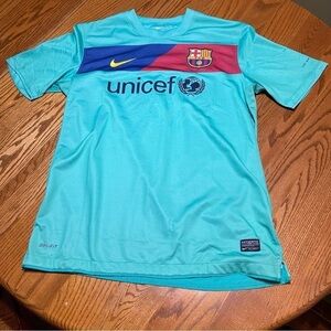 Nike UNICEF Madrid David Villa Jersey Size Small
